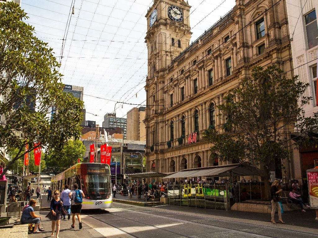 The Bourke Street Mall