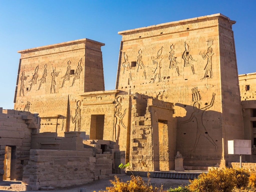 Philae temple in Aswan 