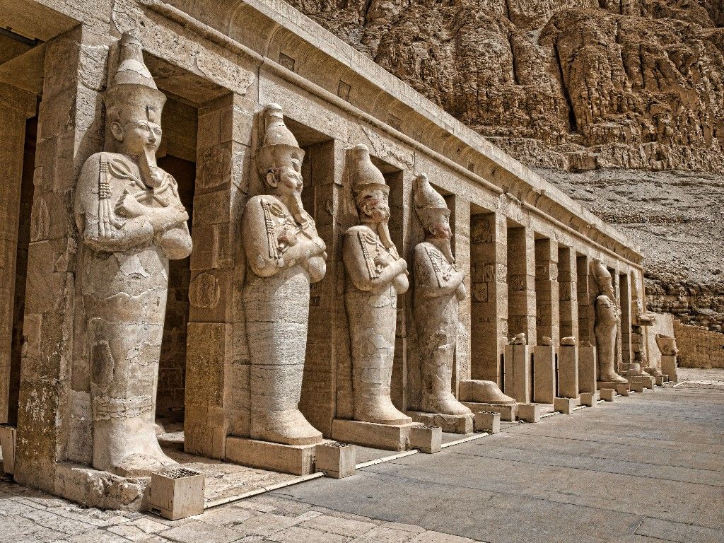 The temple of Hatshepsut 