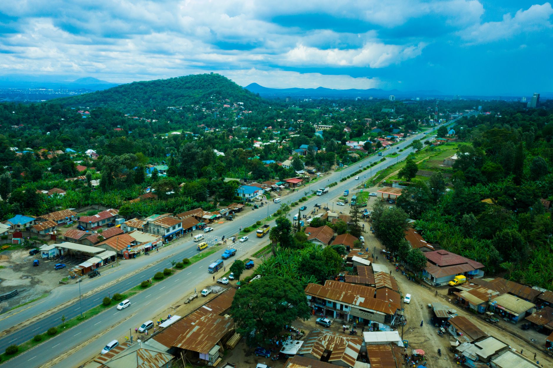Arusha city skyline