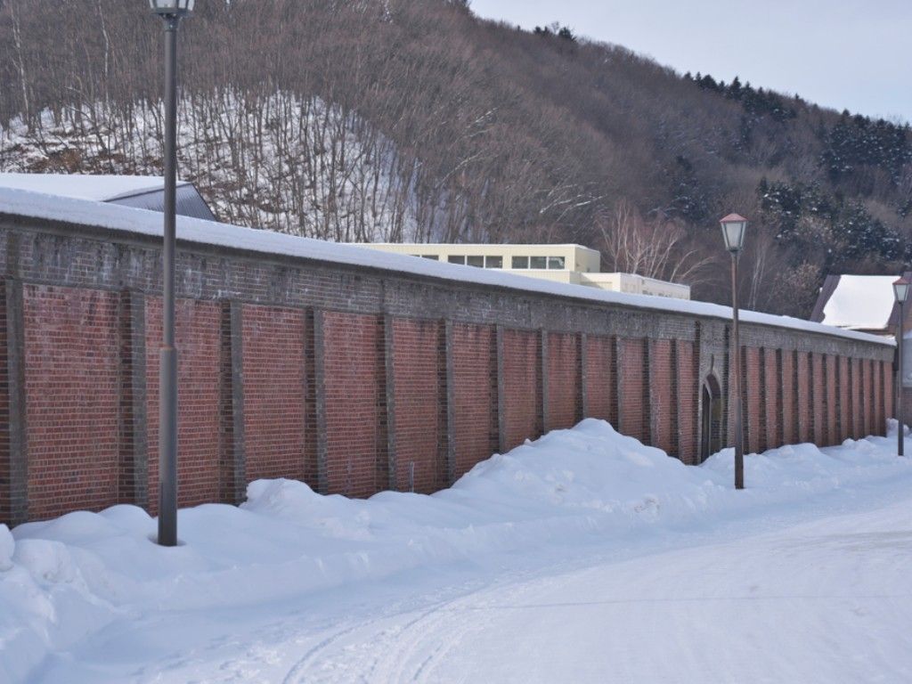 Walls of Abashiri Prison Museum